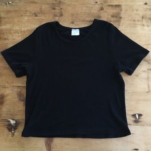 Black t-shirt